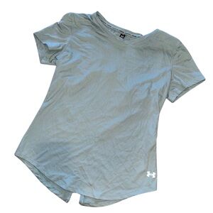 Light Teal Under Armour Run Shirt